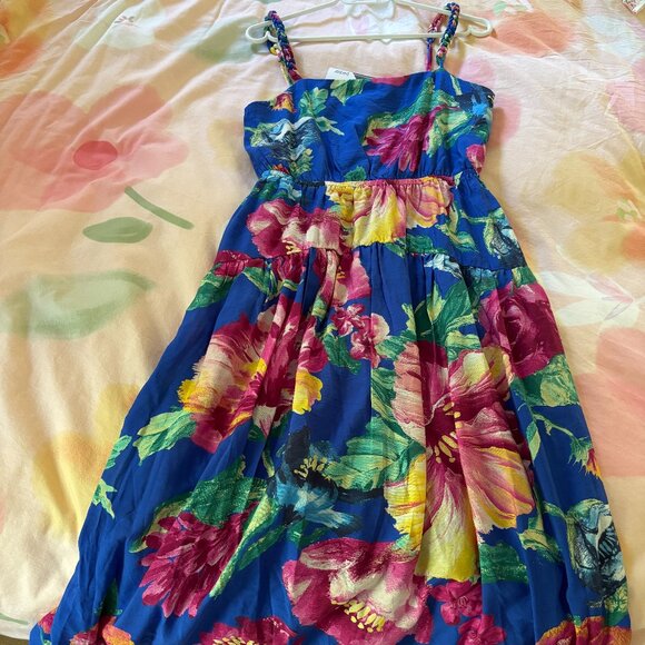 BRAND NEW MARLEE Adelaide Floral Dress in Blue - Picture 3 of 5